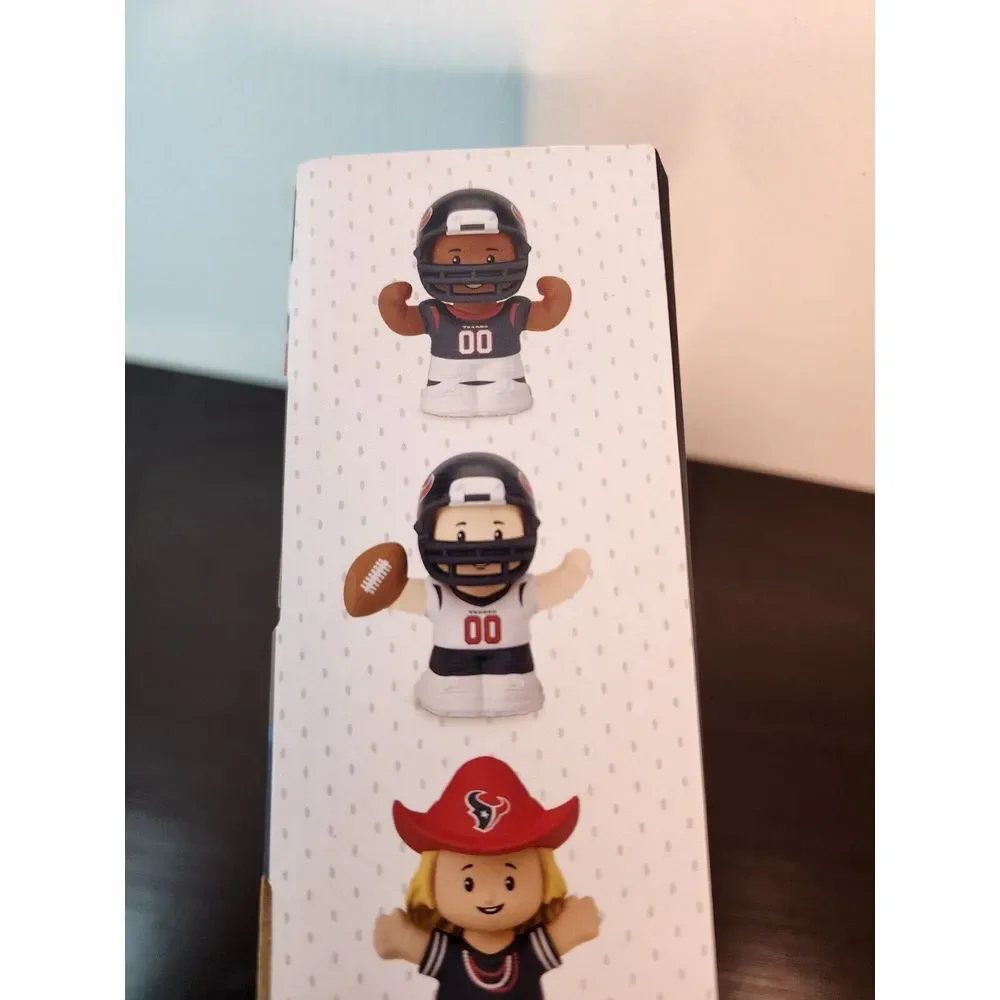 Brand New Little People Collector NFL Licensed Product Houston‎ Texans Series 1